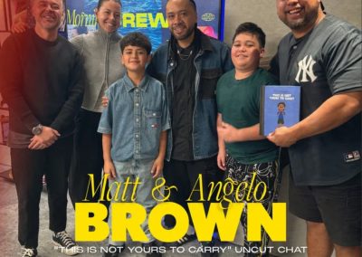 Uncut kōrero : Matt & Angelou Brown – Mai Morning Crew