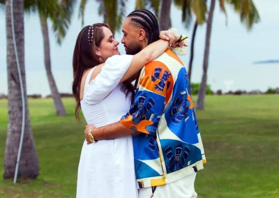 She Is Not Your Rehab founders Matt and Sarah Brown renew their vows in Fiji